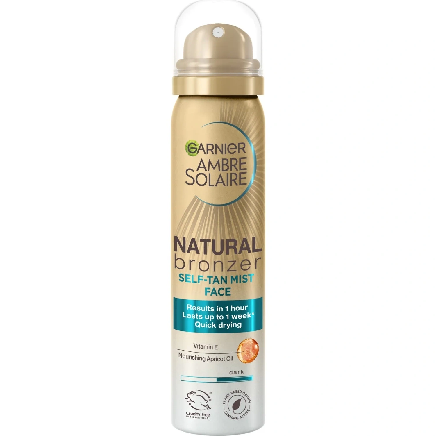 Natural Bronzer Self tan Mist face