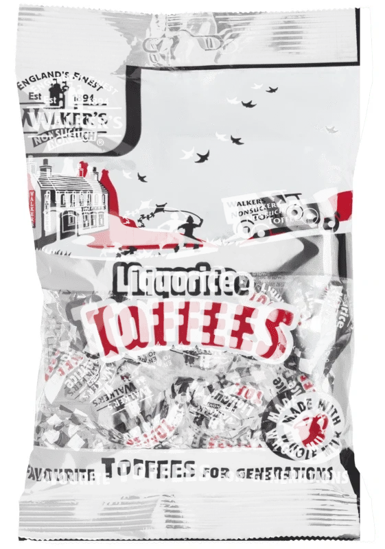 Liquorice Toffees 150g Walkers