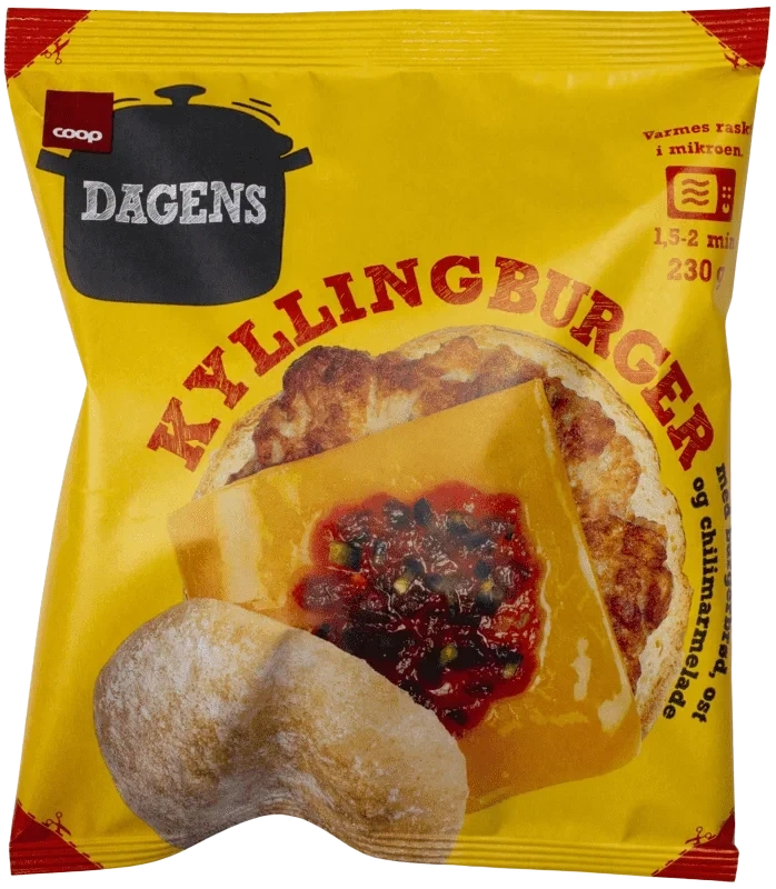 Coop Dagens Kyllingburger 230g