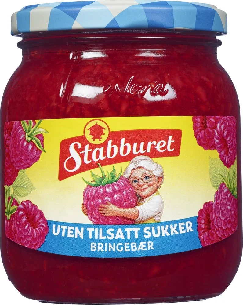 Stabburet Bringebærsyltetøy