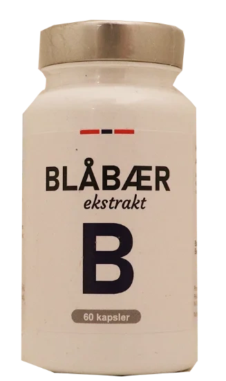 Blåbær Ekstrakt 60 Kapsler