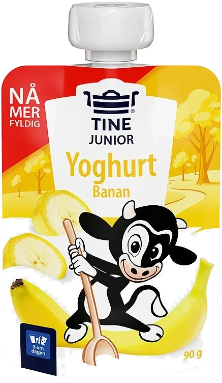 Junior yoghurt banan  90g