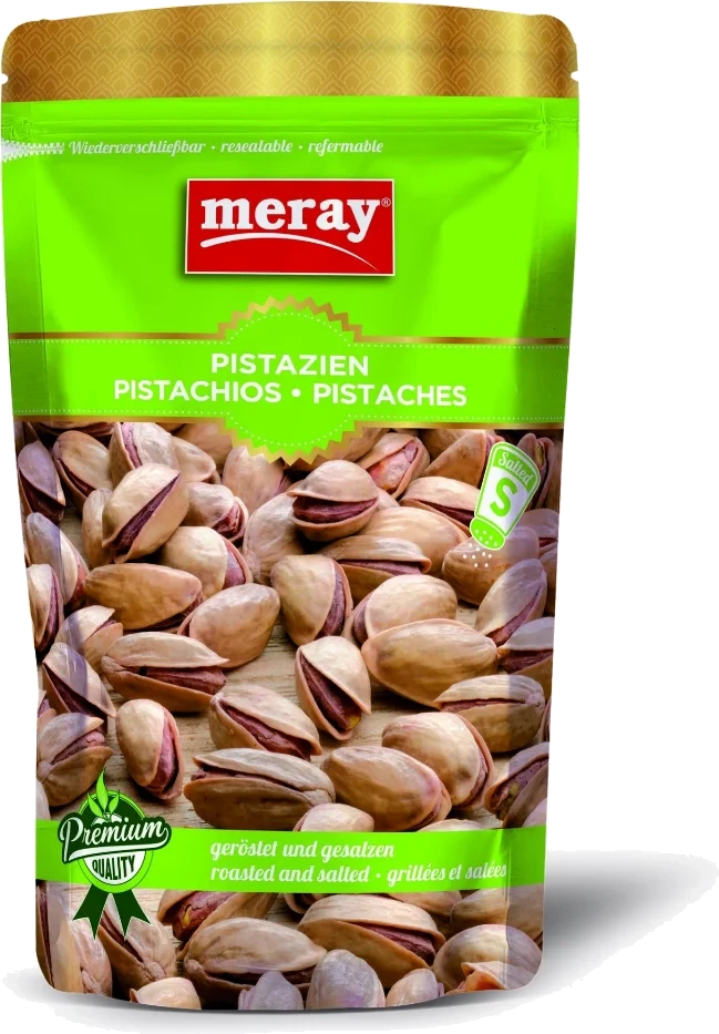 Meray Pistasjnøtter Ristet & Saltet