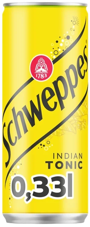 Tonic Water 0,33l boks Schweppes