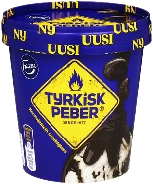 Tyrkisk Peber Fløteis 425ml