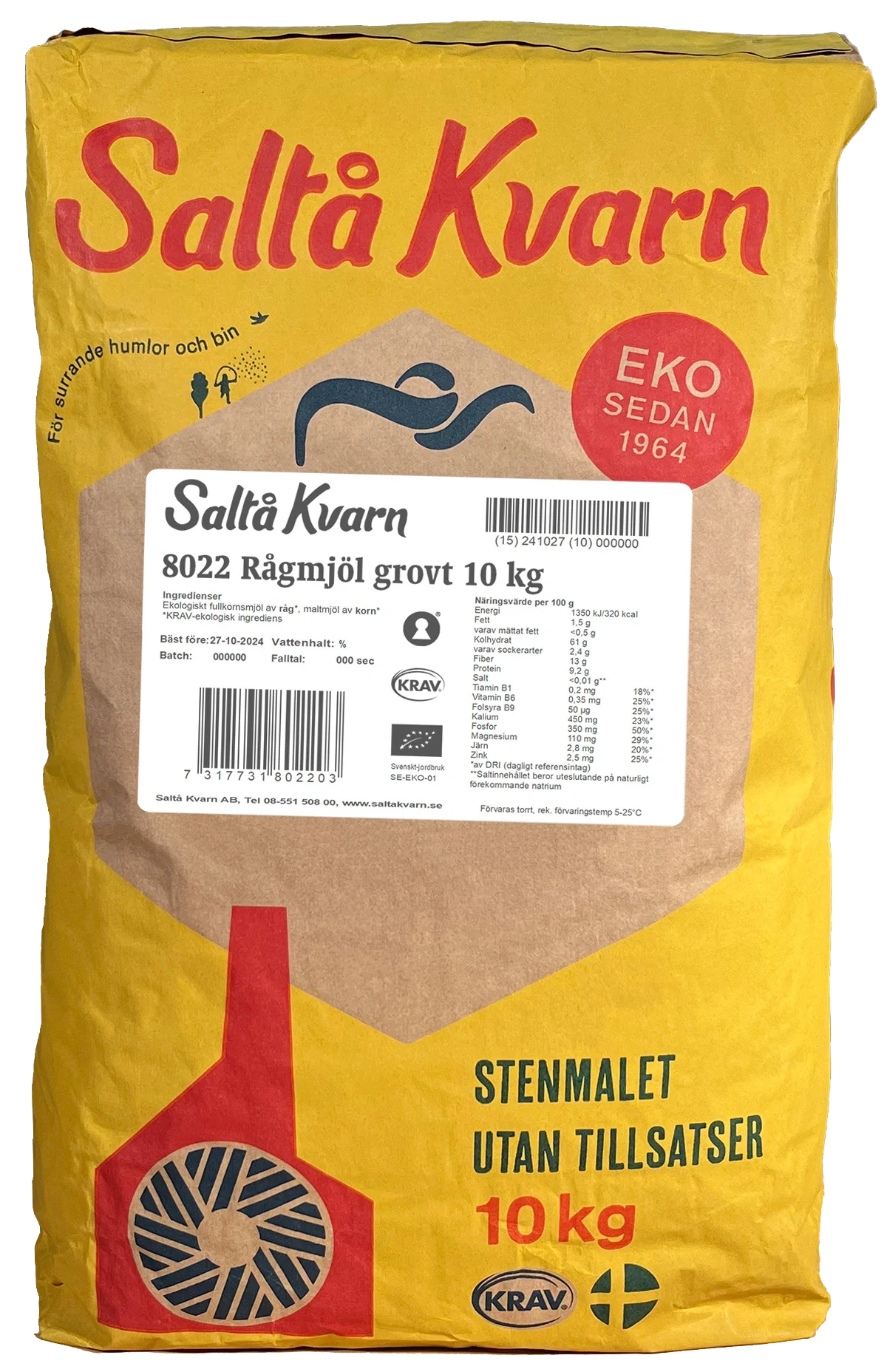 Rågmjöl grovt