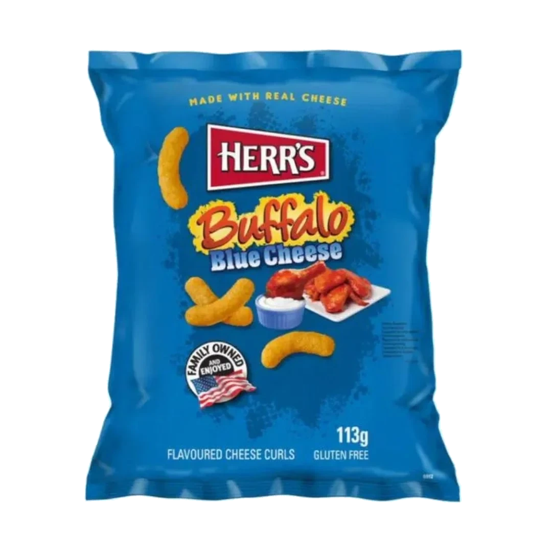 Herr's Buffalo Blue Cheese Curls 113 g DATOVARE