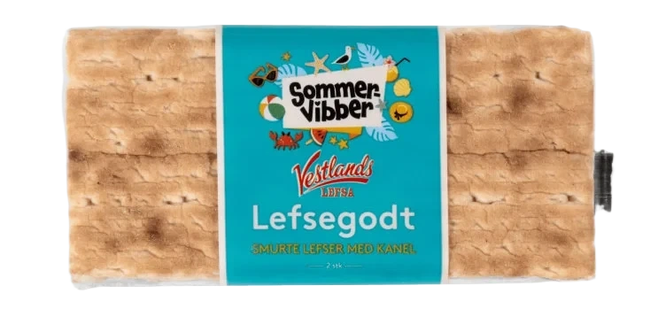 Vestlandslefsa Lefsegodt 2pk 75g
