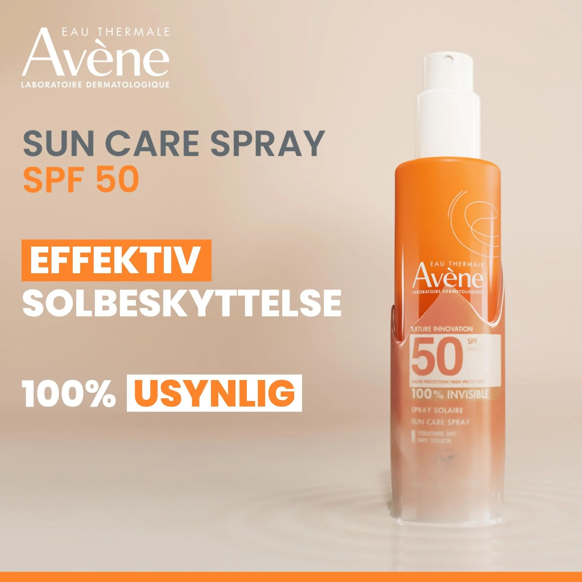 Avène Sun Spray SPF50+, 200 ml