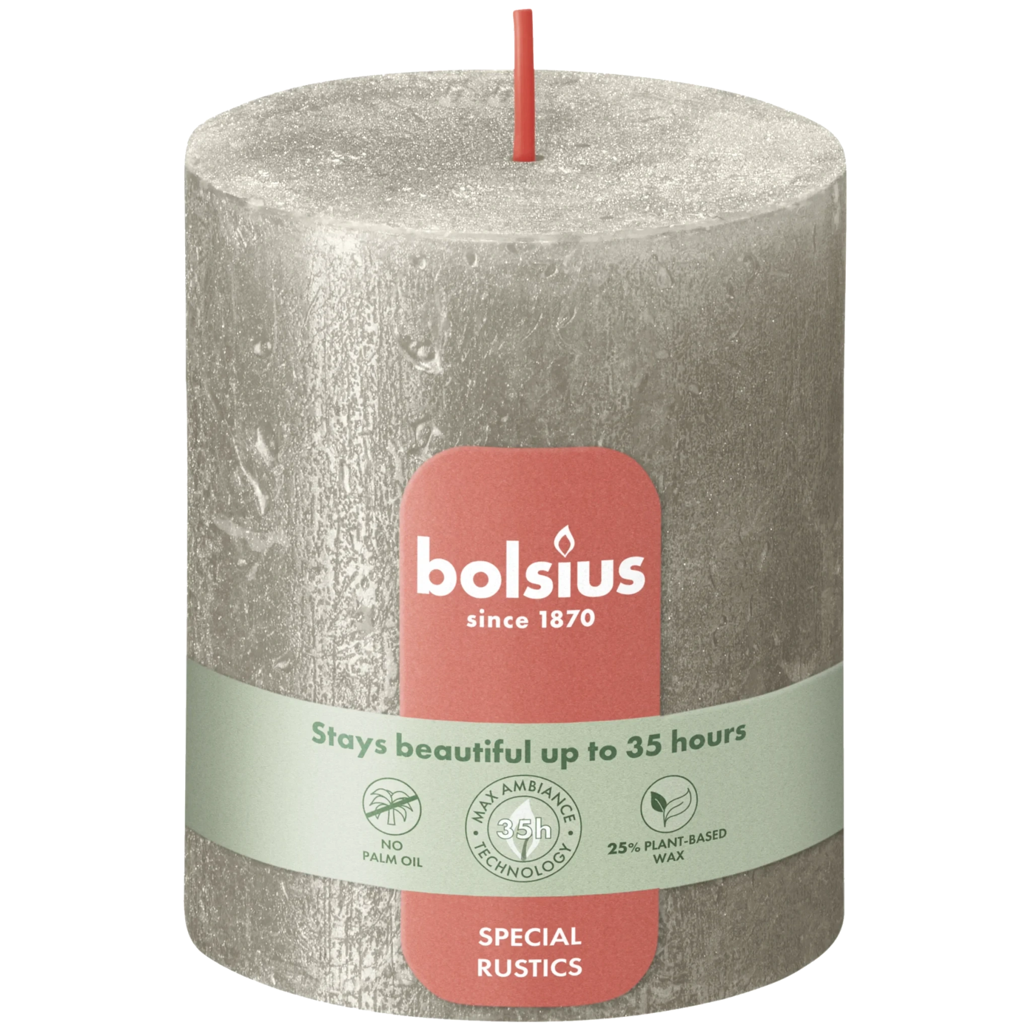 Blockljus Rustik