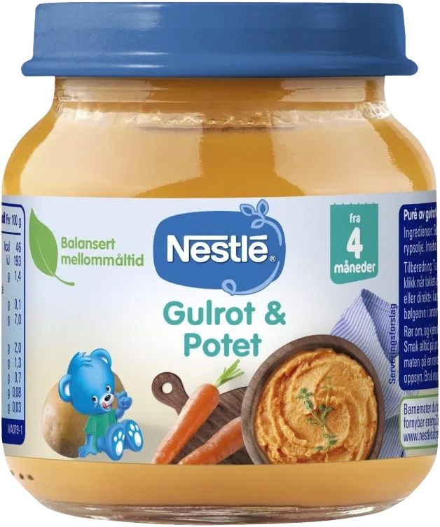 Gulrot & Potet 4m 125g