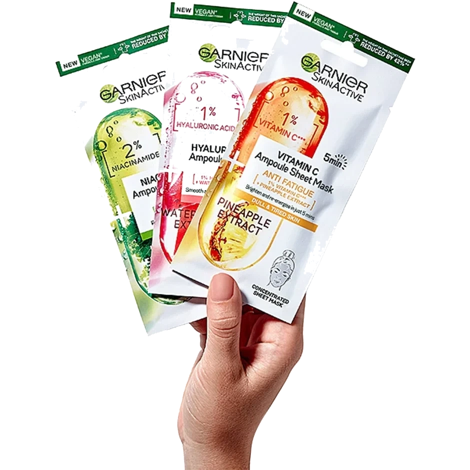Garnier Skin Activ Ampoules Tissue Mask Vitamin C (anti Fatigue)