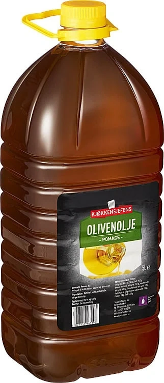 Olivenolje Pomace, Kjøkkensjefens, 5l Pet Kanne
