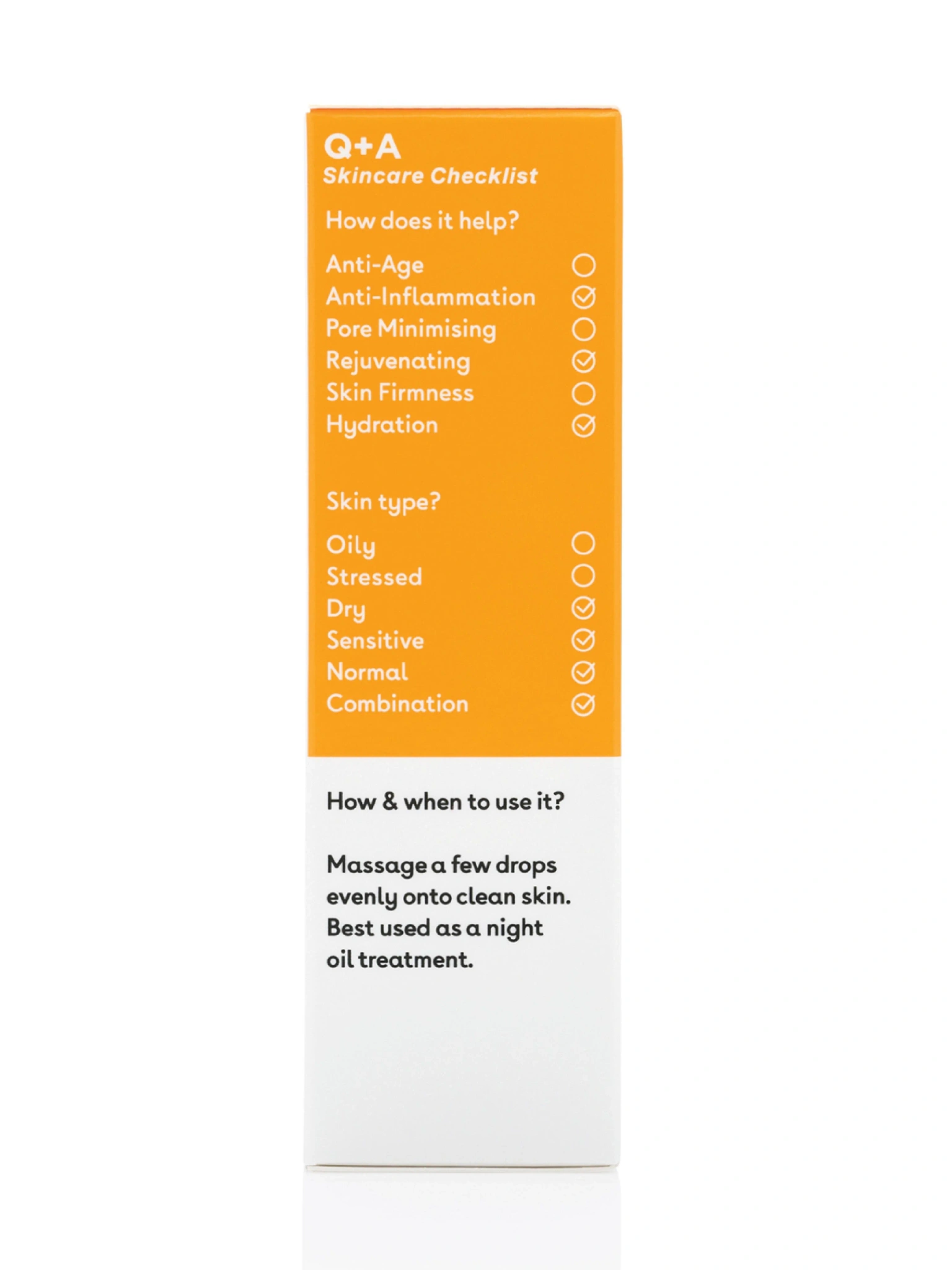 Q+A Super Food Facial Oil, 30 ml