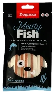 Dogman Meaty Fisk og Kyllingstrips