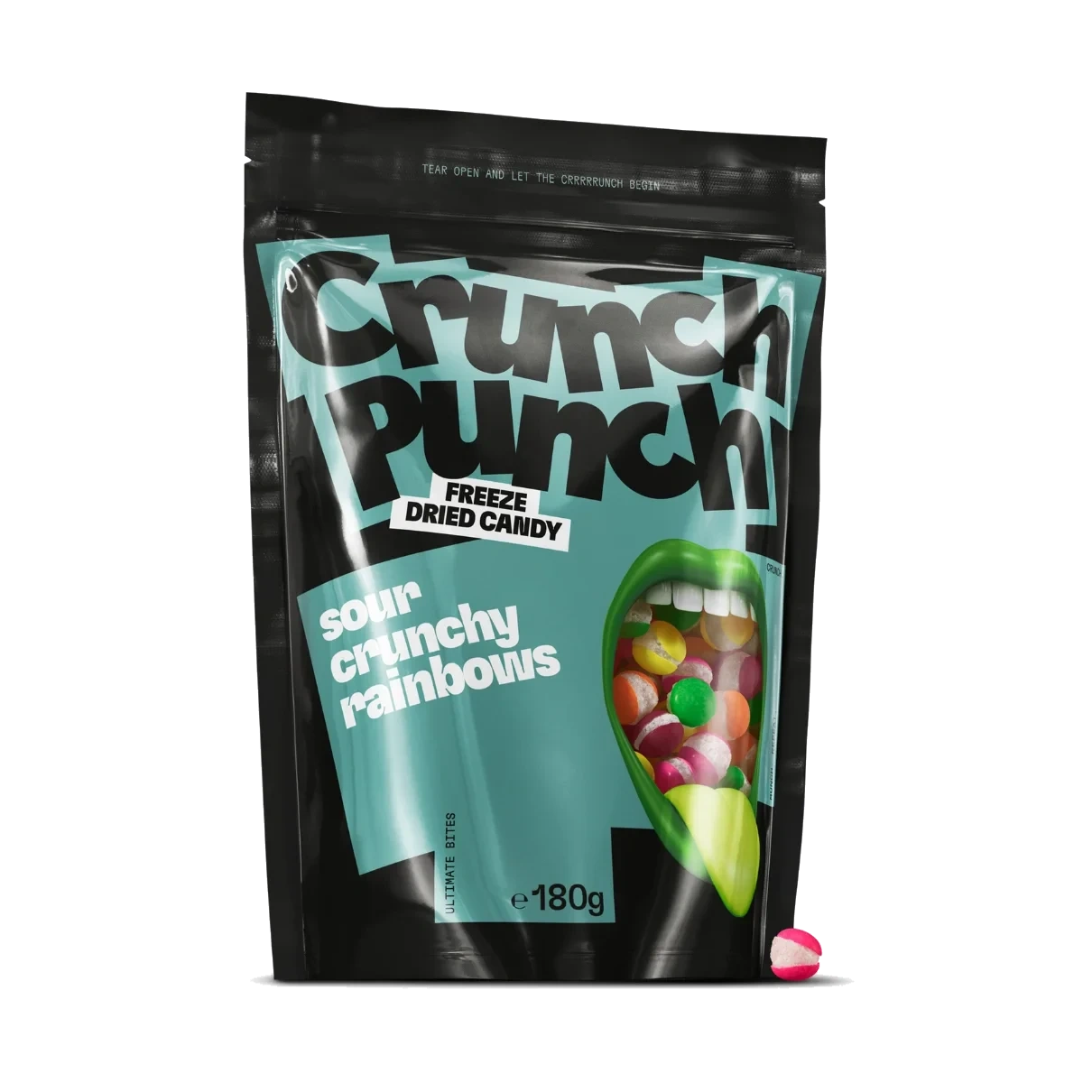Crunch Punch Freeze-Dried Sour Crunchy Rainbows 180 g