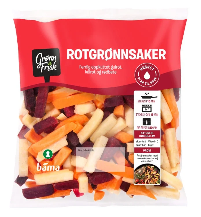 Grønn og frisk Rotgrønnsaker Grønn&Frisk