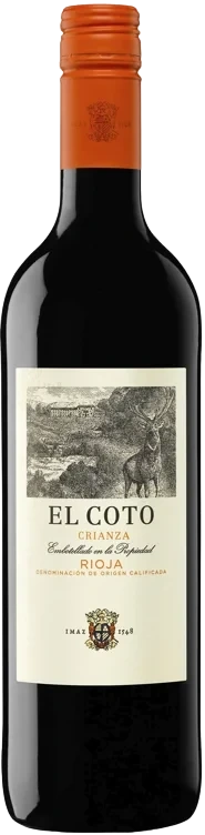 El coto crianza rioja  13%  75cl