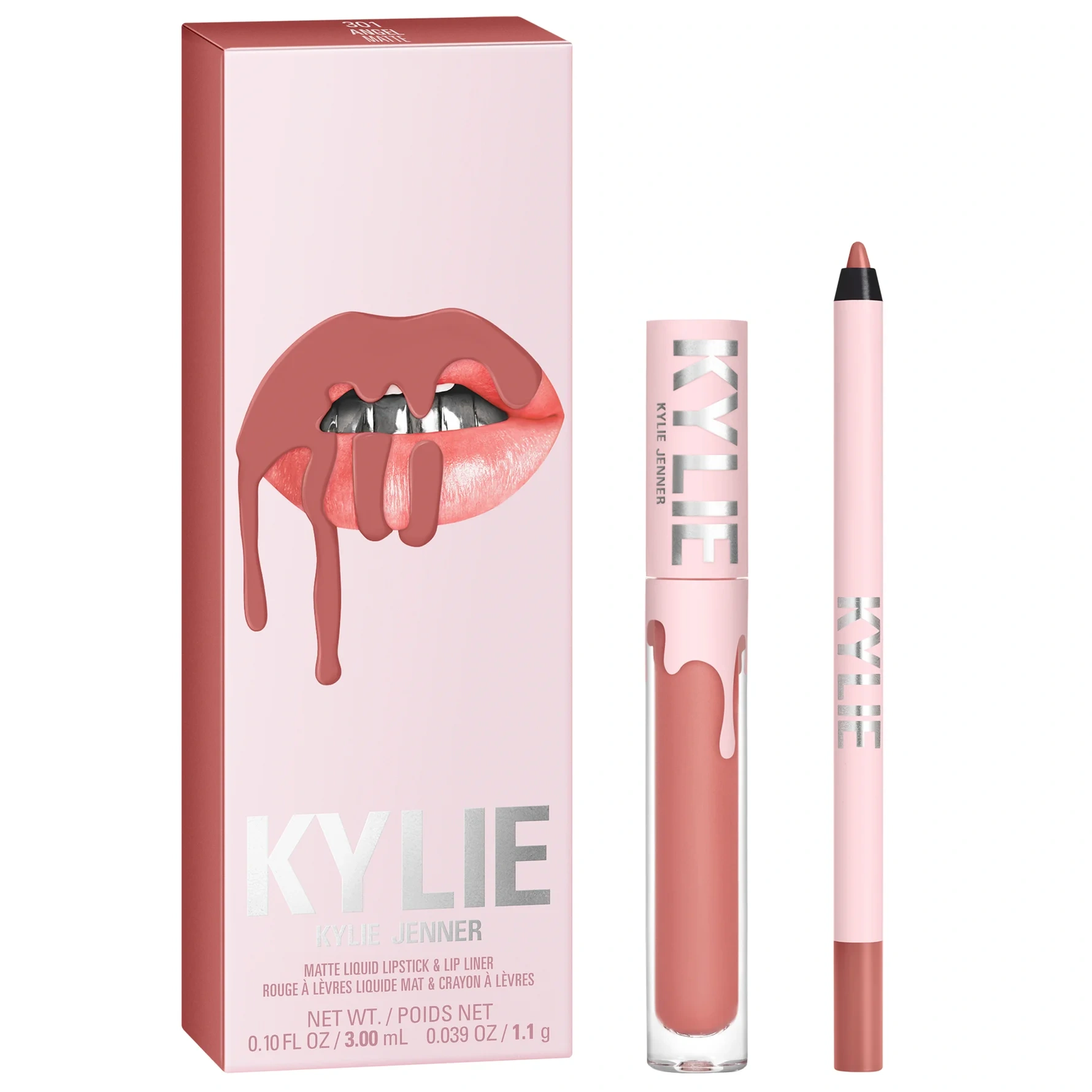 Kylie Cosmetics Matte Lip Kit 301 Angel