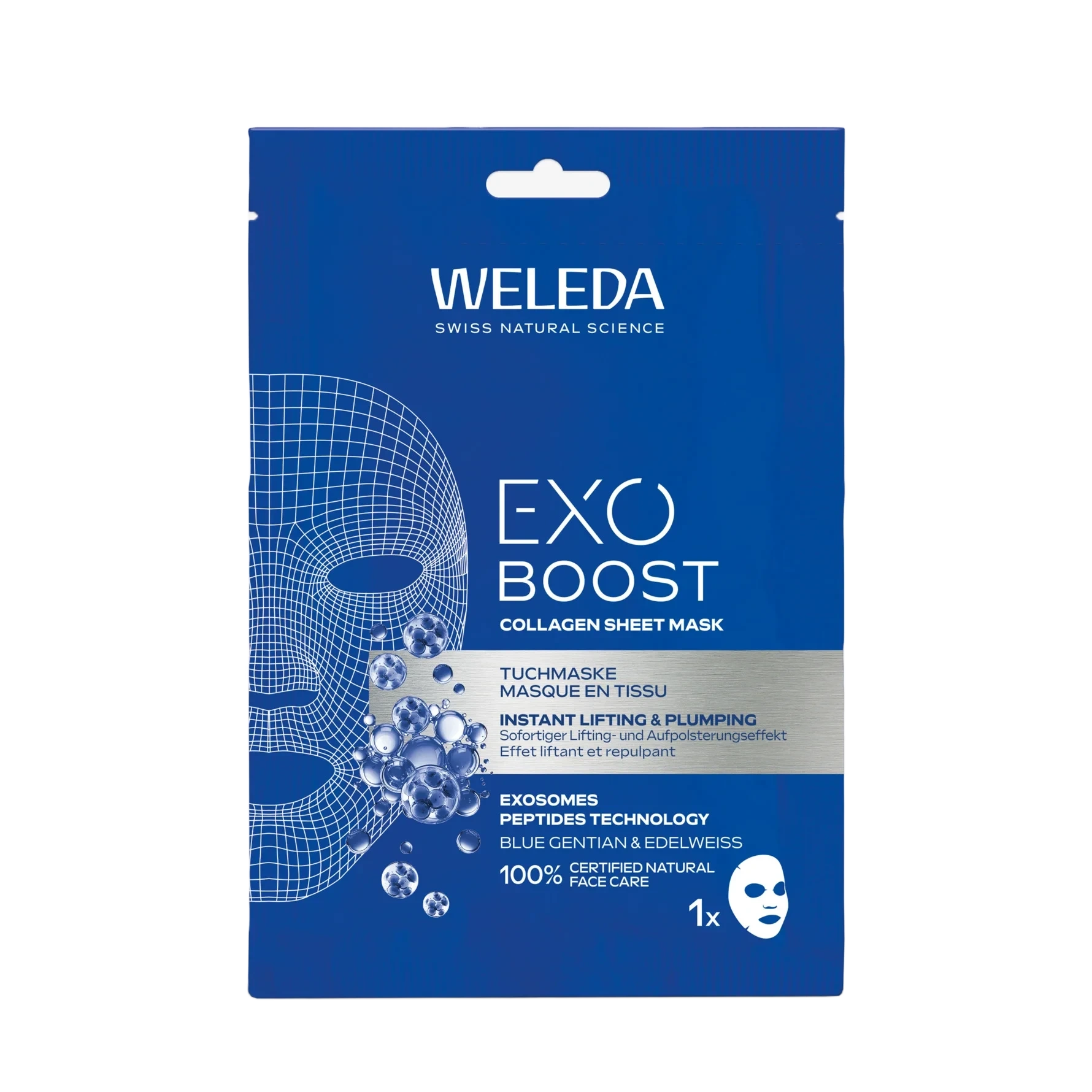 Weleda Exo Boost Collagen Sheet Mask 20 ml