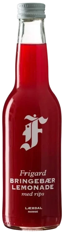 Bringebær Lemonade 0,33l Frigard