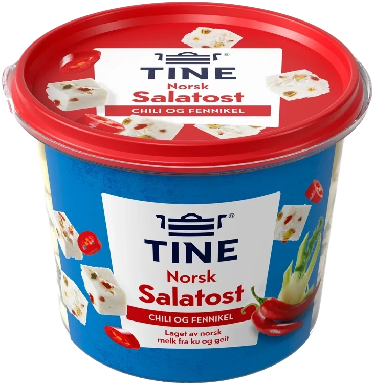 Salatost chili/fenikkel  220g