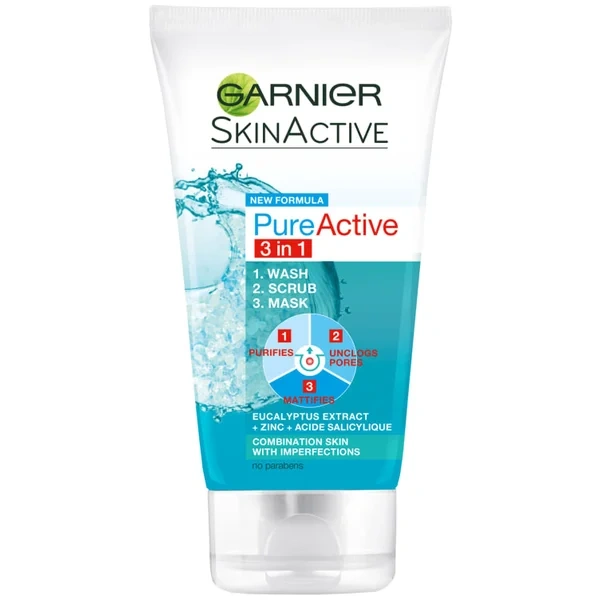 Garnier Pure 3 In 1 150ml
