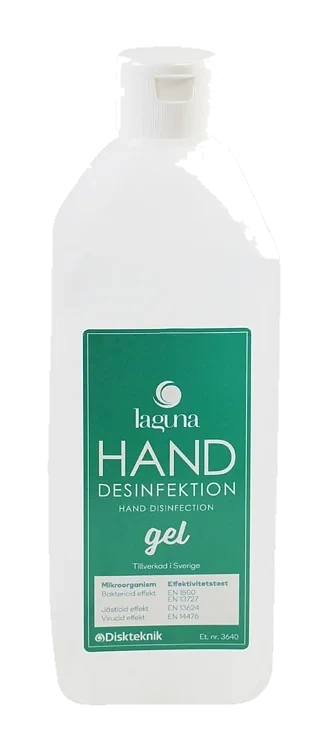 Laguna hånddesinfisering gel   600ml