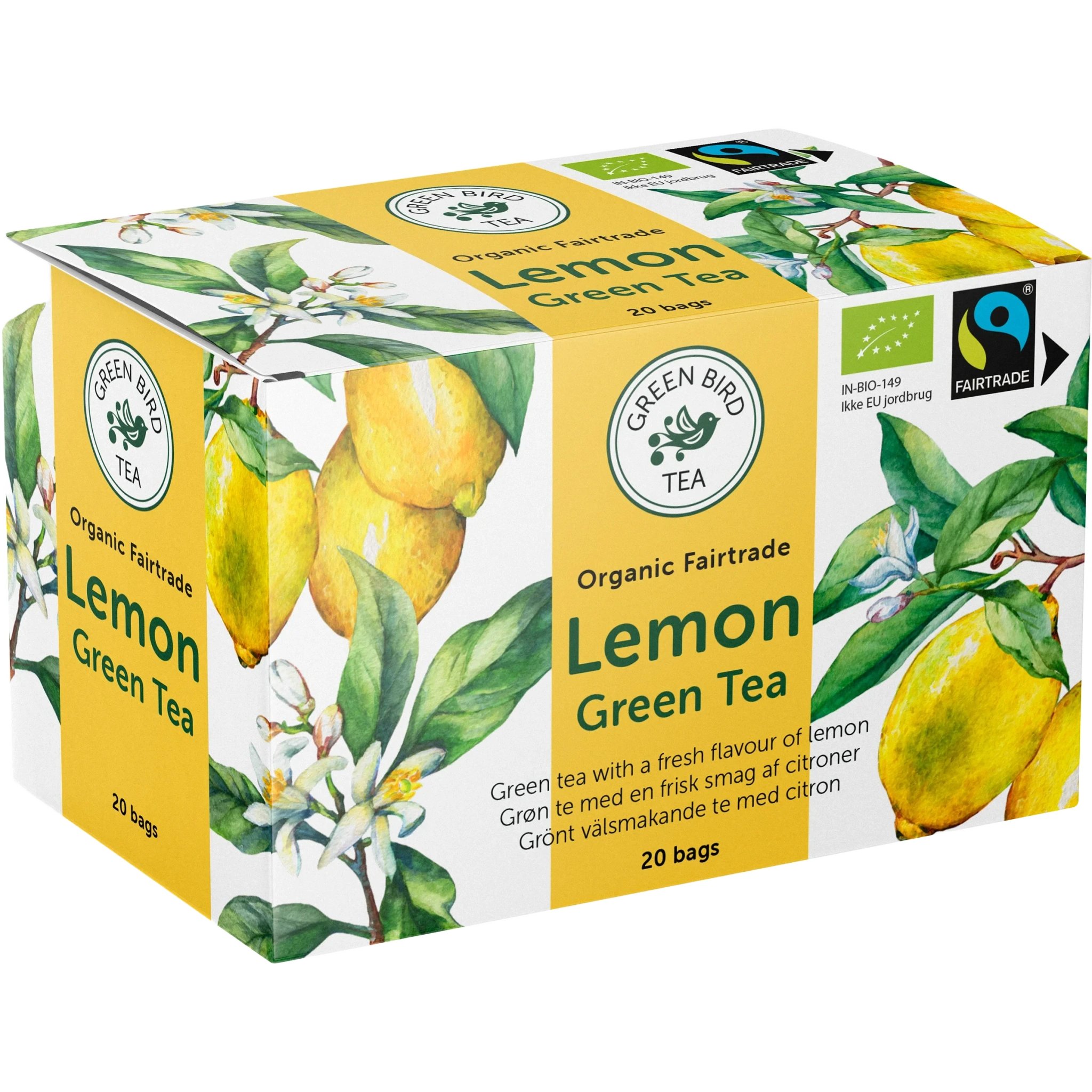Tea Green Lemon ORG Fairtrade