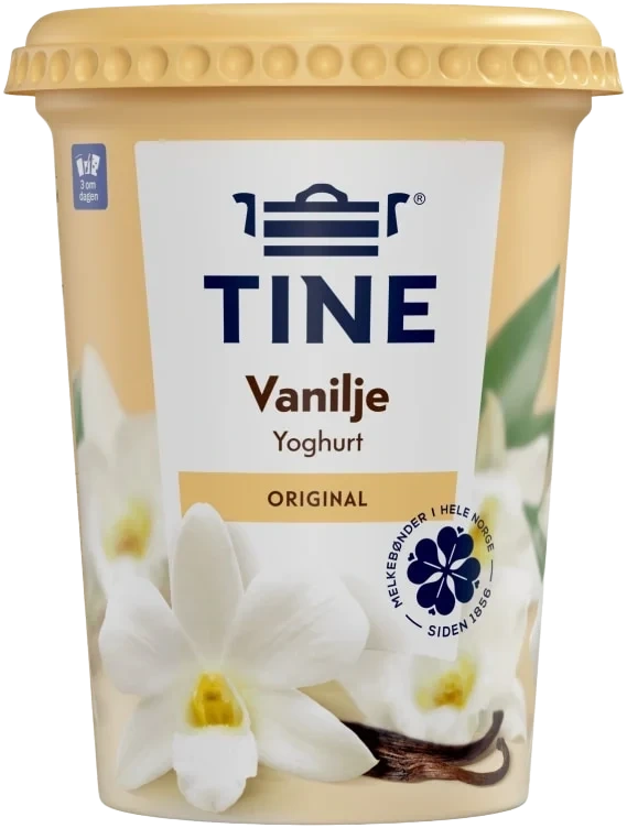 Yoghurt vanilje    500g