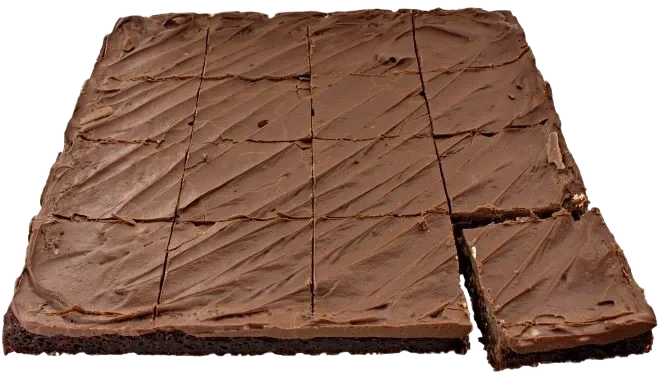 Brownie vegan 16 bitar