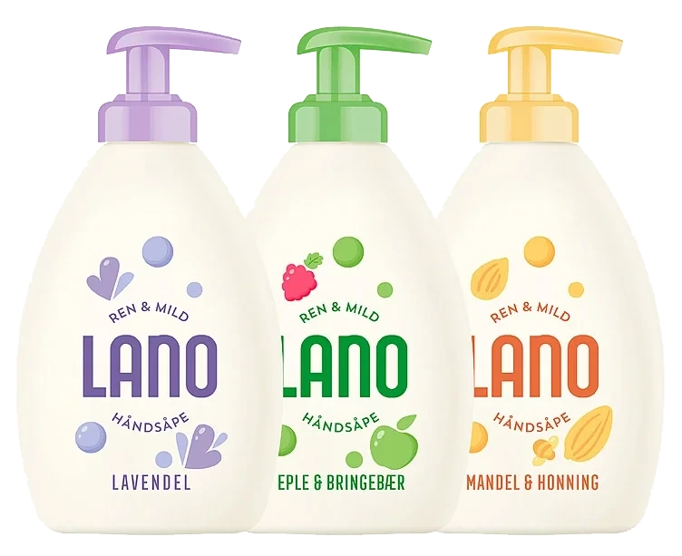Lano Håndsåpe Duftverden Mix 300ml