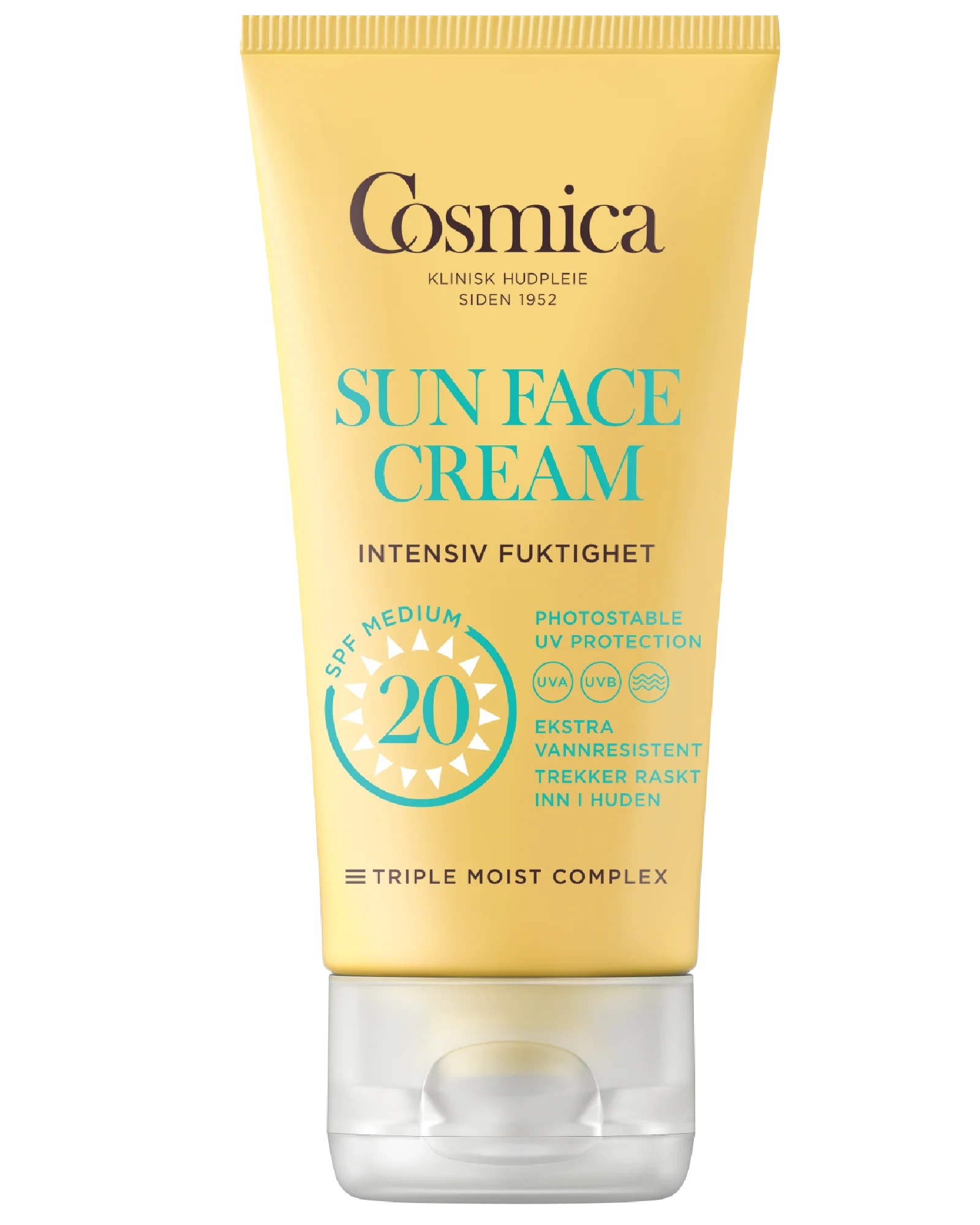 Cosmica Sun solkrem ansikt SPF20 50 ml