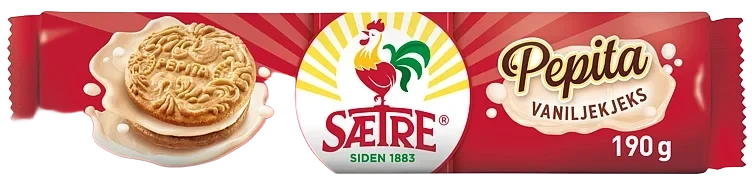 Pepita Kjeks 190g Sætre