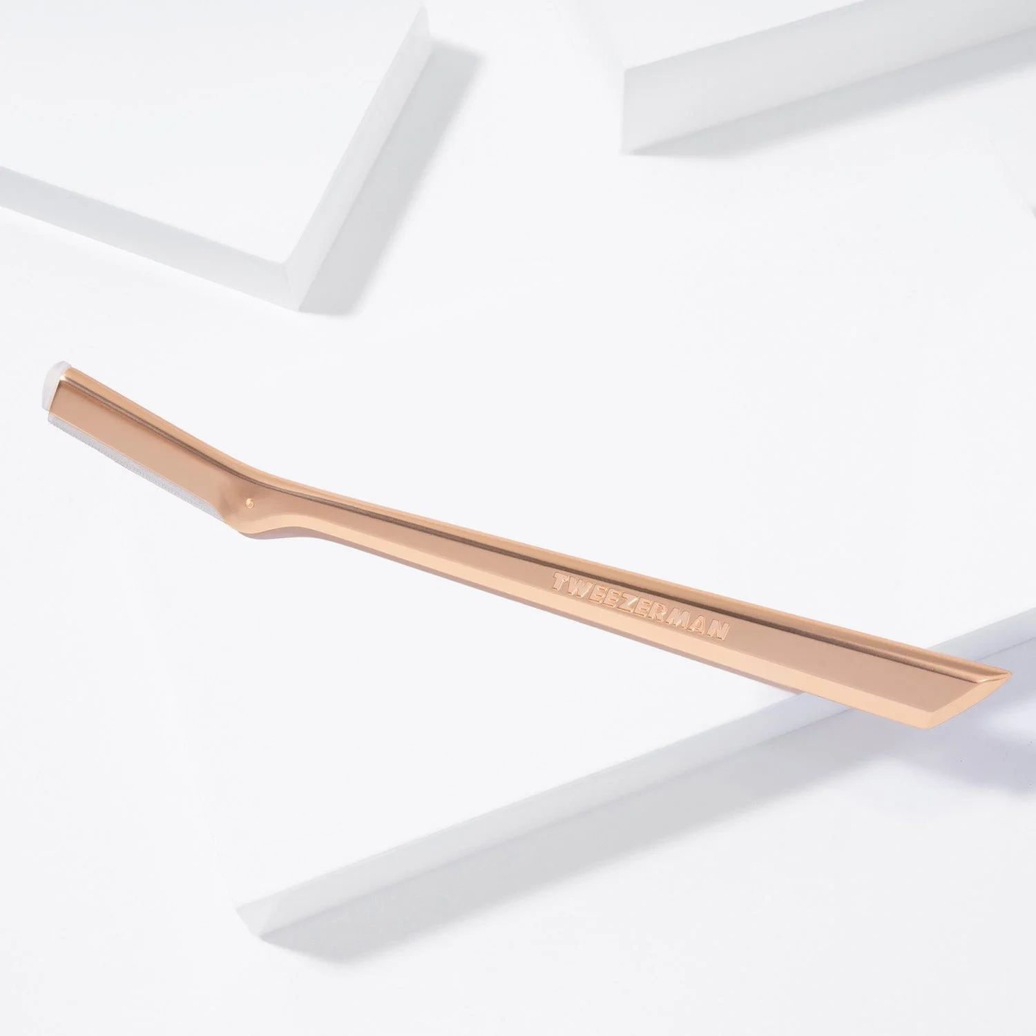 Tweezerman Retail Facial Razor Rose Gold