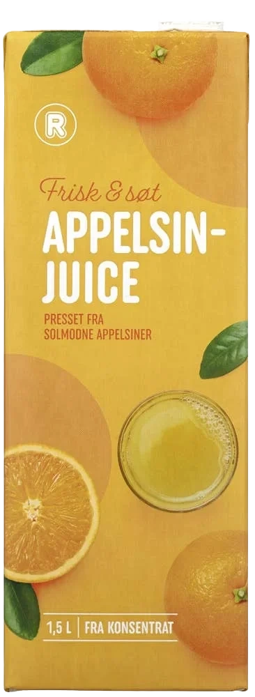 Appelsinjuice 1,5 l