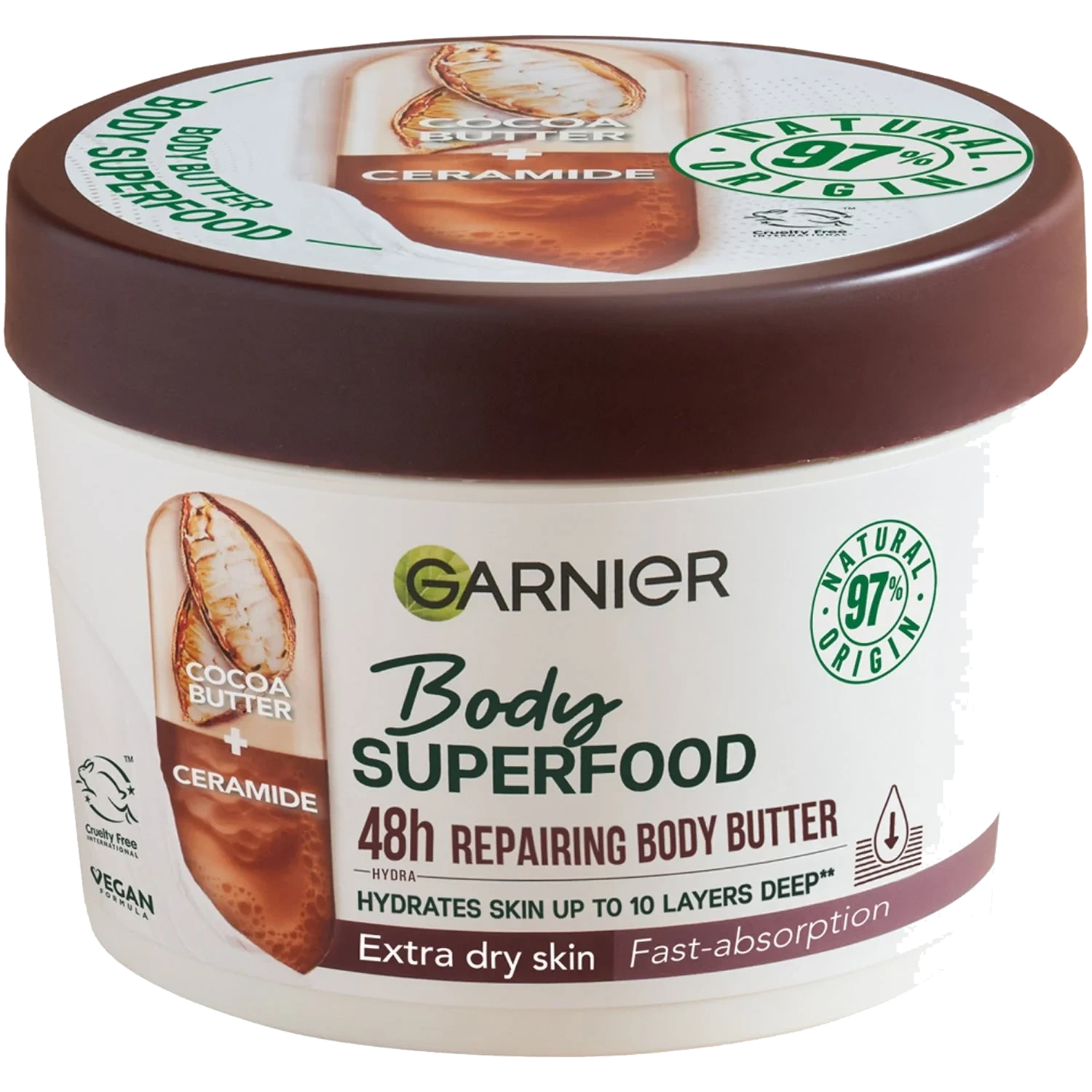 Garnier Body Superfood Cocoa 380ml