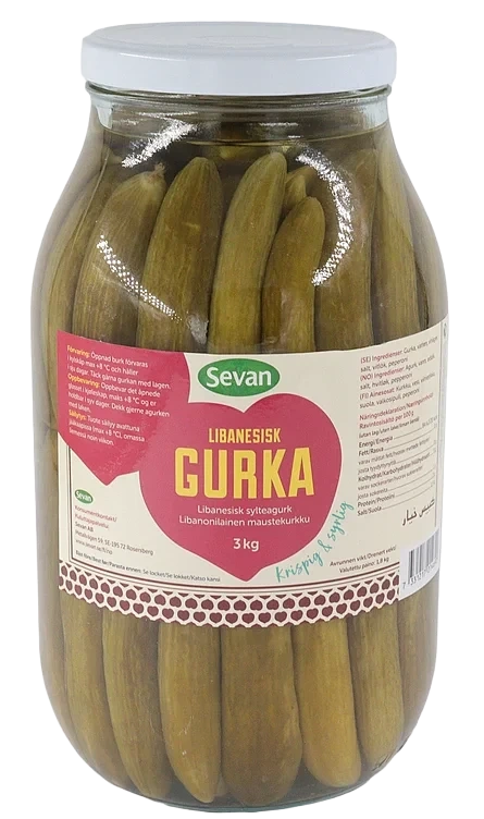 SLÅTTO MARKETING AS Agurk, Syltet Hel Sevan