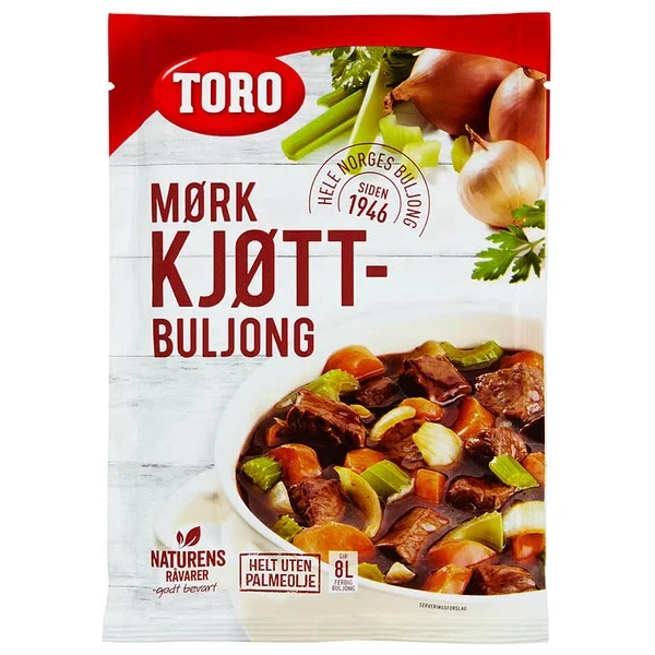 Toro Buljongpulver Øk Mørk