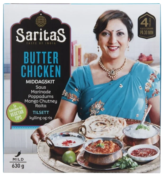 Butter Chicken Kit 630g Saritas