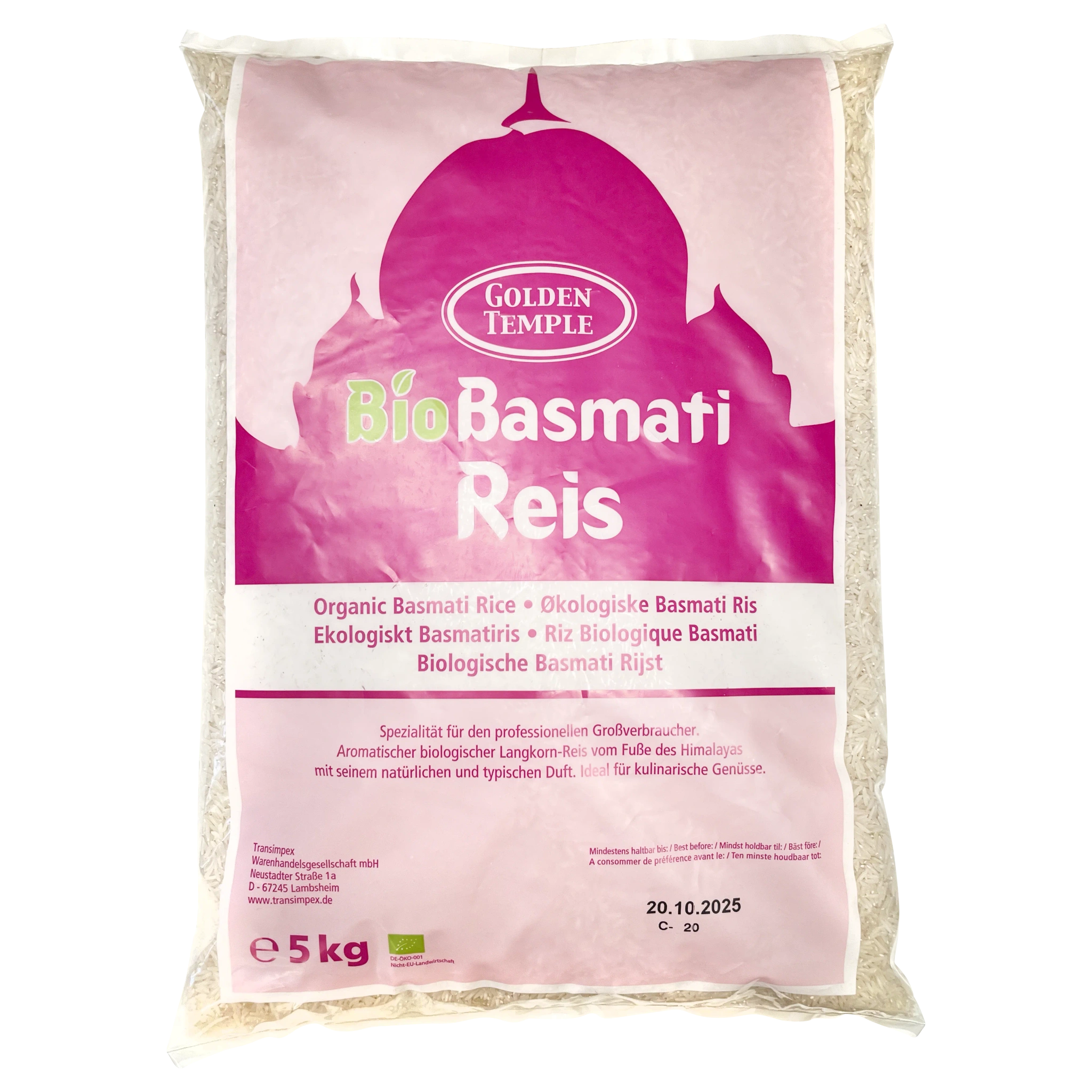 Basmatiris Ekologiskt