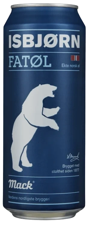 Mack Isbjørn Fatøl 0,50l bx