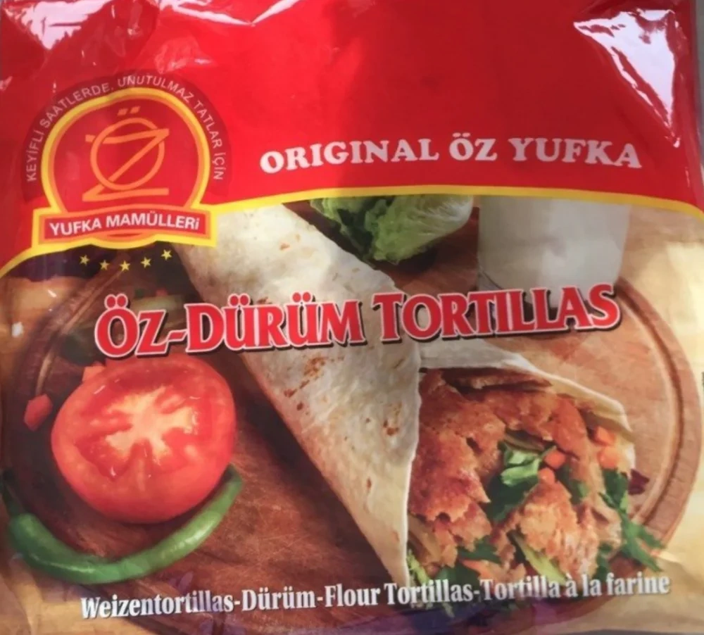 ØZ Yufka Durum Tortilla 320g