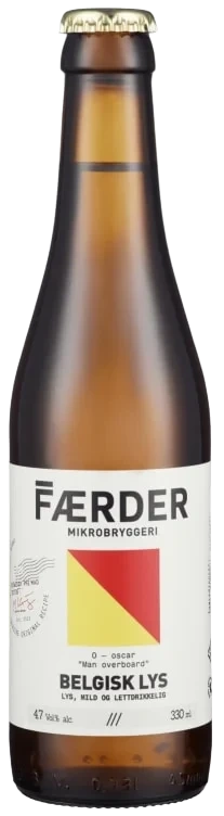 Færder Belgisk Lys 330ml 4.7% Vol.alk