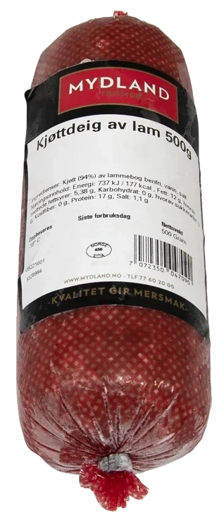 Lam kjøttdeig frys  500g
