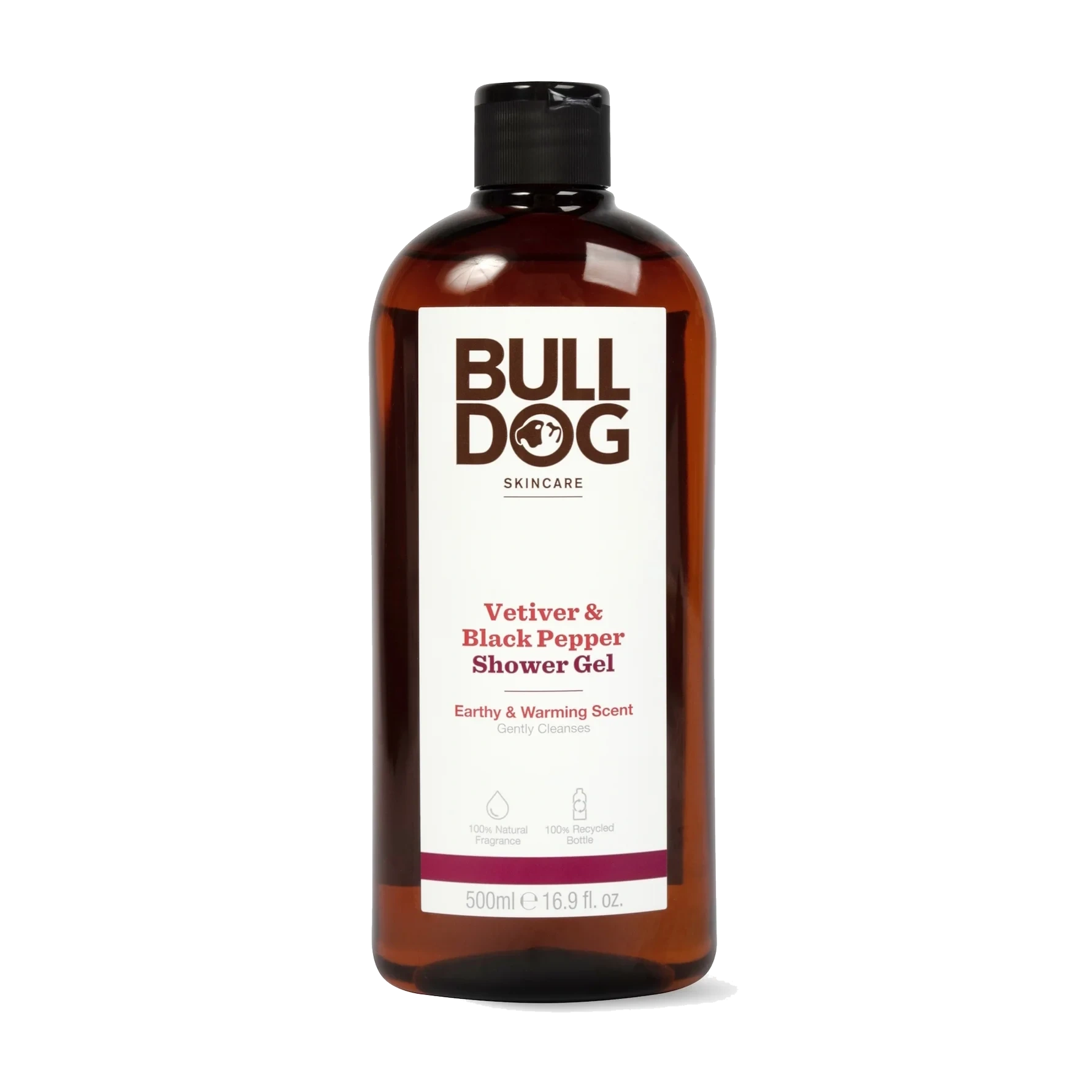 Bulldog Black Pepper & Vetiver Shower Gel 500 ml