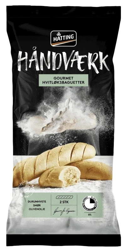 Hatting Gourmet Hvitløksbaguett 2pk 350g