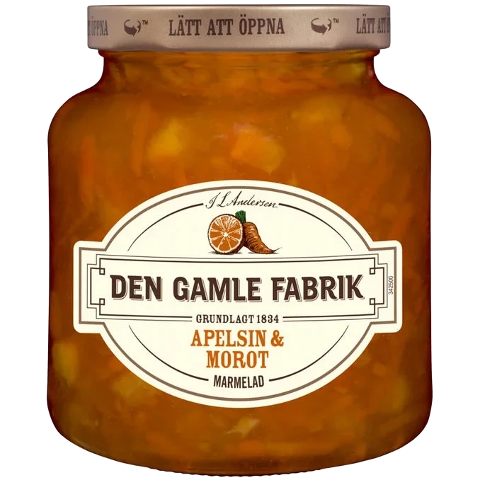 Marmelad Apelsin & Morot