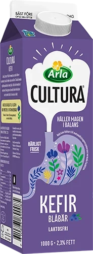 Cultura® Kefir blåbär