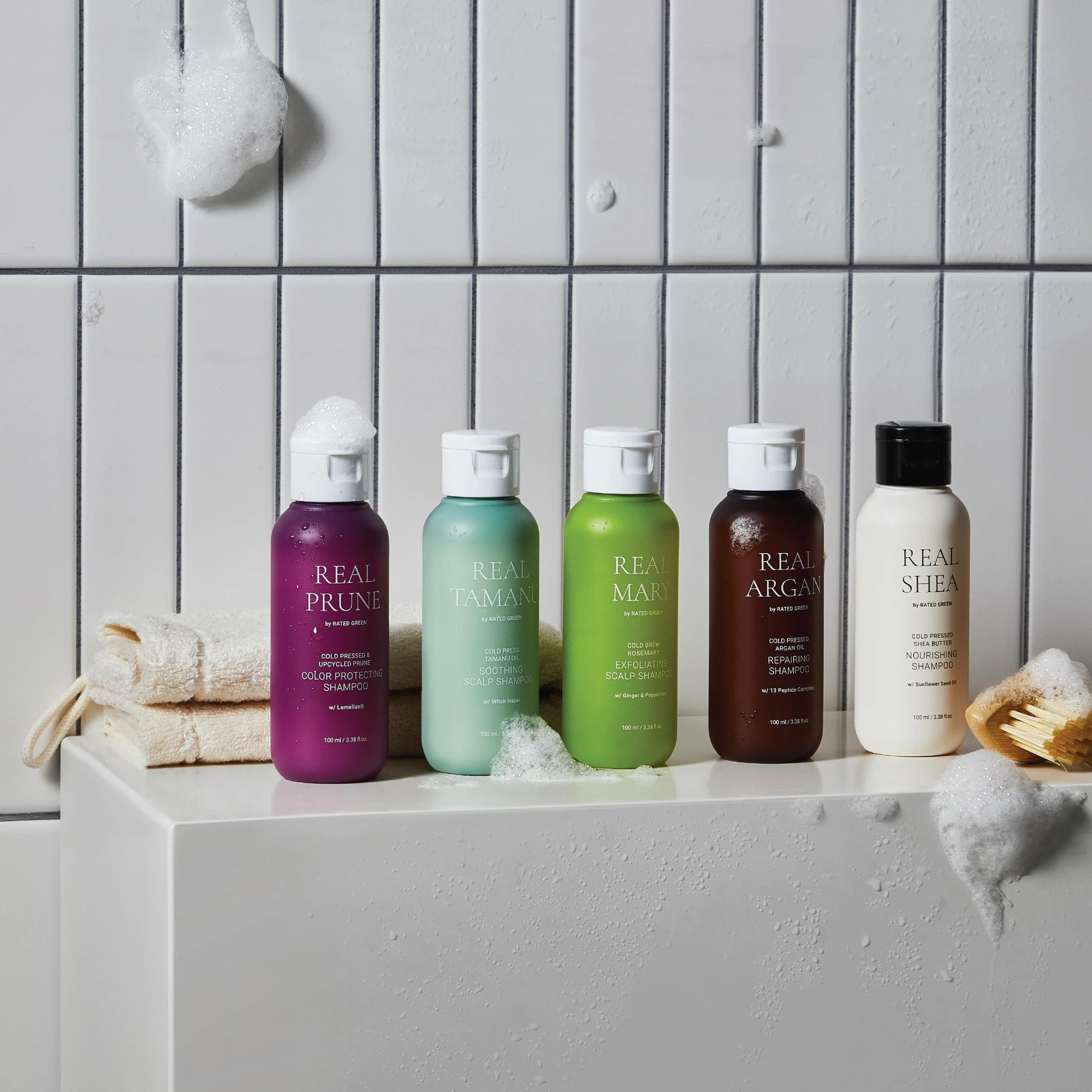 Rated Green Cold Pressed Tamanu Oil Soothing Scalp Shampoo, 100 ml
